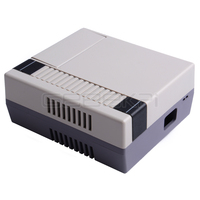 GeeekPi NES4Pi NES Style zestaw etui ABS funkcjonalne wentylatory radiatory wkrętaki tylko dla Raspberry Pi 4 B lub 3B + / 3B 3